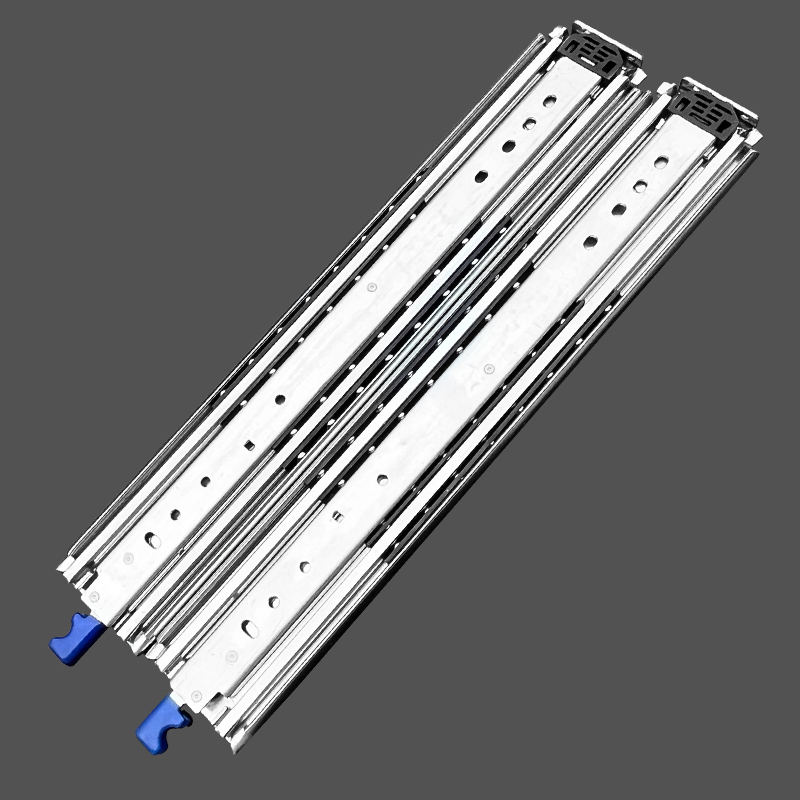 76寬帶鎖重型三節鋼珠滑軌O2576